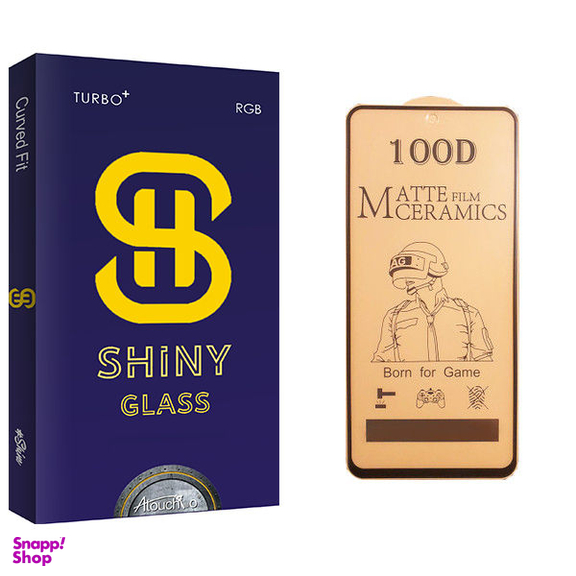محافظ صفحه نمایش سرامیکی آتوچبو مدل Shiny Glass مناسب برای گوشی موبایل شیایومی Poco X3