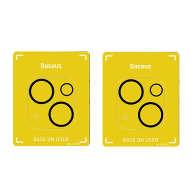 محافط لنز دوربین بیسوس مدل Lens Film مناسب گوشی اپل IPhone 13 / IPhone 13 mini بسته دو عددی