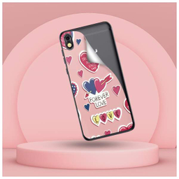 برچسب پوششی راک اسپیس طرح For Ever مناسب برای گوشی موبایل بلو Grand M2