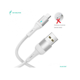 کابل تبدیل USB به Type-C اسکای دلفین مدل SFPS06T طول 1 متر