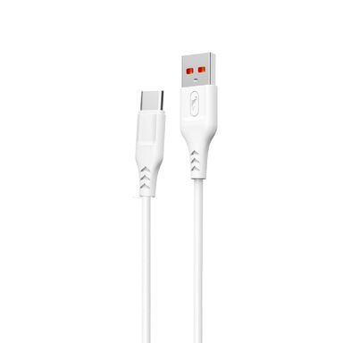 کابل تبدیل USB به Type-C اسکای دلفین مدل SFPS61T طول 1 متر