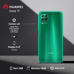 گوشی موبایل هوآوی (Huawei) مدل nova 7i ظرفیت 16GB رم 2GB