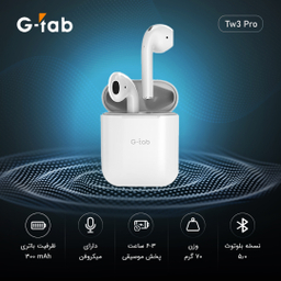 هندزفری بلوتوث جی-تب (G-Tab) مدل Tw3 Pro