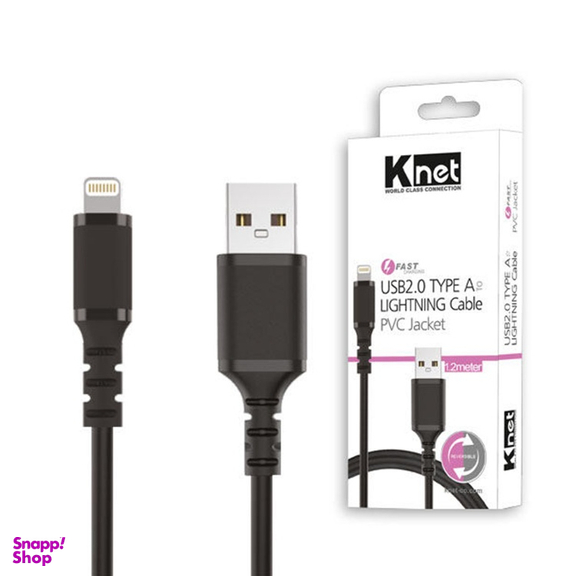 کابل تبدیل USB به کابل LIGHTNING کی نت مدل Fast طول 1٫2 متر