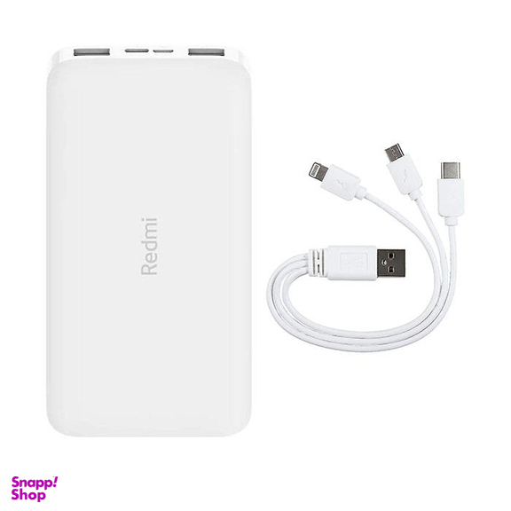 پاوربانک شیائومی مدل Redmi PB100LZM ظرفیت 10000 میلی آمپر ساعت