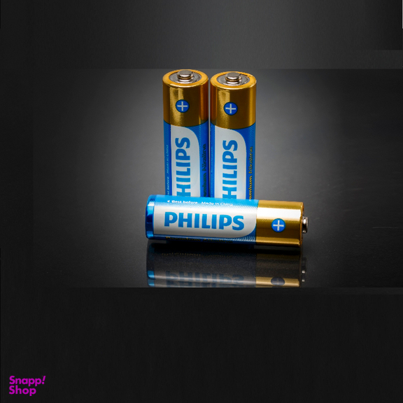 باتری نیم قلمی فیلیپس مدل پرمیوم آلکالاین LR03M4B/40 بسته چهار عددی