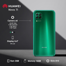 گوشی موبایل هوآوی (Huawei) مدل nova 7i ظرفیت 16GB رم 2GB