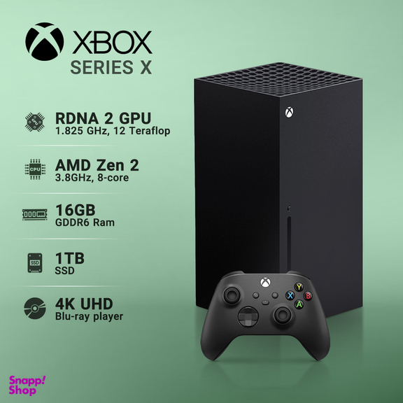 کنسول بازی مایکروسافت مدل Xbox Series X ظرفیت یک ترابایت