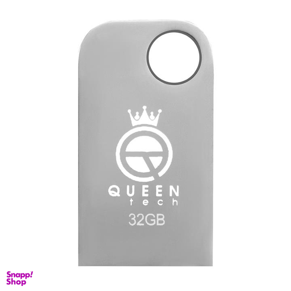 فلش مموری کویین تک (Queen Tech) مدل Cell Plus ظرفیت 32 گیگابایت به همراه مبدل Otg