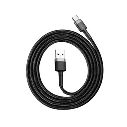 کابل تبدیل USB به USB-C باسیوس (Baseus) مدل Catklf-Bg1 Cafule به طول 1m