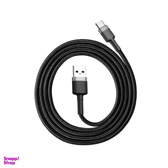 کابل تبدیل USB به USB-C باسیوس (Baseus) مدل Catklf-Bg1 Cafule به طول 1m
