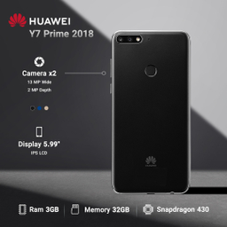 گوشی موبایل هوآوی (Huawei) مدل Y7 Prime 2018 ظرفیت 32GB رم 3GB