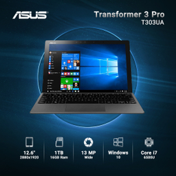 تبلت ایسوس مدل Transformer 3 Pro T303UA ظرفیت 1 ترایایت
