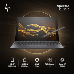 تبلت اچ پی مدل Spectre 12t X2 D ظرفیت 512 گیگابایت