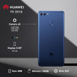 گوشی موبایل هوآوی (Huawei) مدل Y9 2018 ظرفیت 128GB رم 4GB