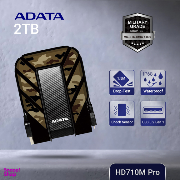 هارد اکسترنال ای دیتا مدل HD710M Pro ظرفیت 2 ترابایت