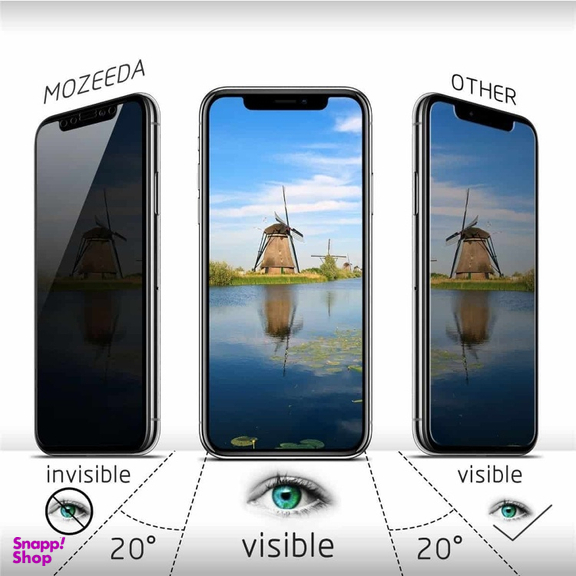 محافظ صفحه نمایش نزتک مدل پرایوسی 3D FuLL مناسب برای گوشی موبایل اپل Iphone X / Xs / 11 pro