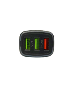 شارژر فندکی وی اسمارت (V-Smart) مدل سه پورت Vs-15