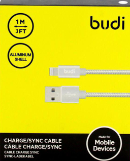 کابل تبدیل USB به لایتنینگ بودی مدل DC180L طول 1 متر
