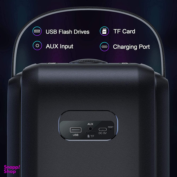 اسپیکر بلوتوثی قابل حمل دابلیوکینگ (W-King) مدل T9