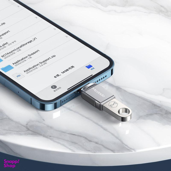 مبدل OTG تبدیل USB به لایتنینگ مک دودو مدل NewPack 2022