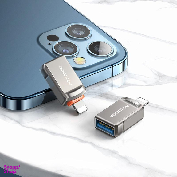 مبدل OTG تبدیل USB به لایتنینگ مک دودو مدل NewPack 2022