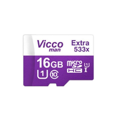 کارت حافظه microSDXC ویکومن مدل Extra 533X کلاس 10 استاندارد UHS-I U1 سرعت 80MBps ظرفیت 16گیگابایت