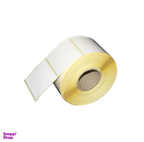 لیبل برچسب کاغذی کد 001 سایز 50×55 بسته 1000 عددی