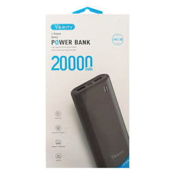 پاور بانک وریتی مدل V-PA117-20B ظرفیت 20000 میلی آمپر ساعت