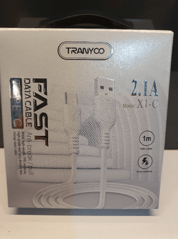 کابل تبدیل USB به Type-C ترانیو مدل X1-C طول 1 متر