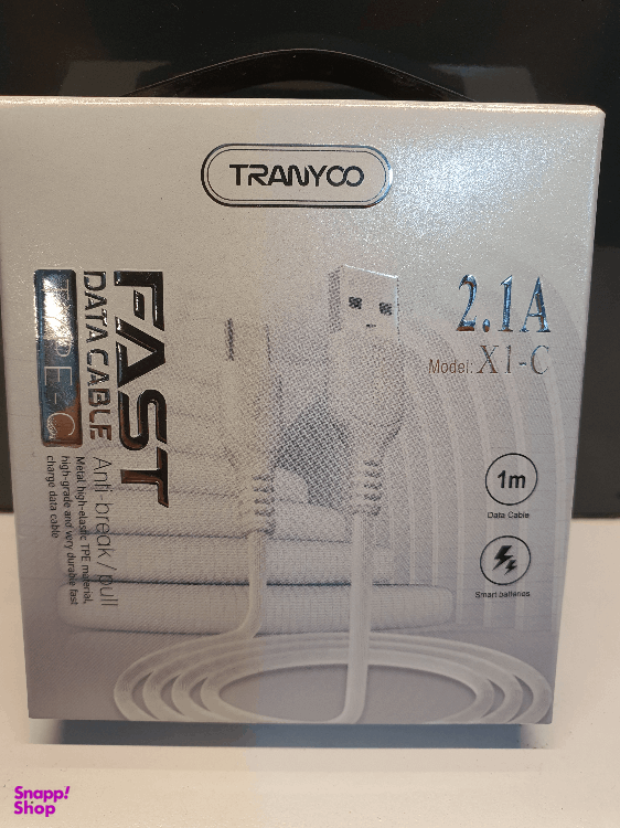 کابل تبدیل USB به Type-C ترانیو مدل X1-C طول 1 متر