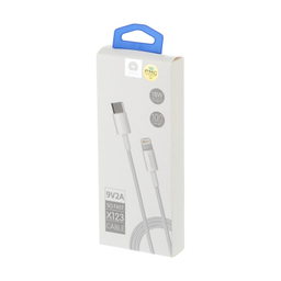 کابل تبدیل USB-C به لایتنینگ دبلیو یو دبلیو مدل X123 طول 1 متر
