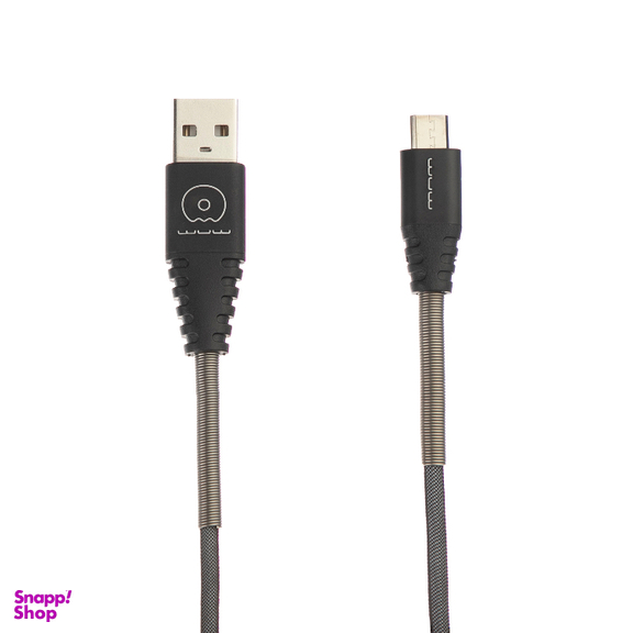 کابل تبدیل USB به MicroUSB دبلیو یو دبلیو مدل WUW03 طول 1 متر