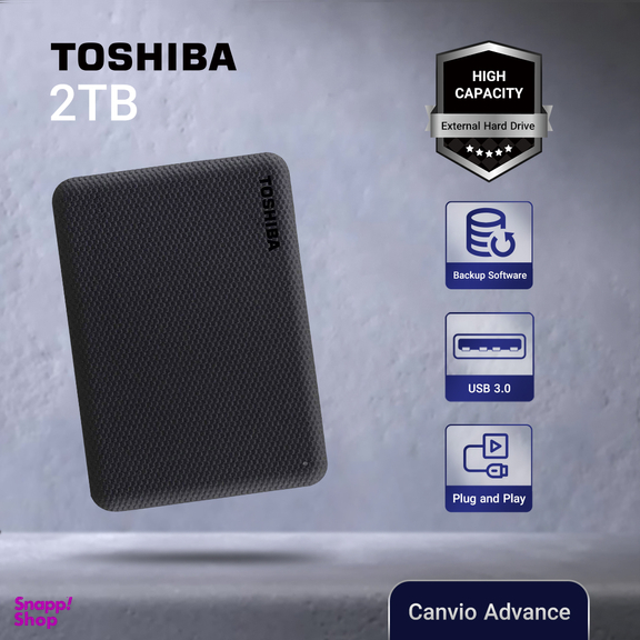 هارد اکسترنال توشیبا (Toshiba) مدل Canvio Advance ظرفیت 2TB