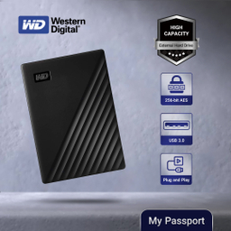 هارد اکسترنال وسترن دیجیتال مدل My Passport رنگ مشکی