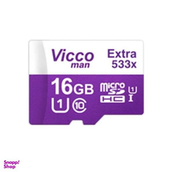 کارت حافظه microSDHC ویکو من مدل Extra 533X کلاس 10 استاندارد UHS-I U1 سرعت 80MBps ظرفیت 16 گیگابایت
