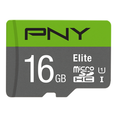 کارت حافظه microSDHC پی ان وای مدل Elite کلاس 10 استاندارد UHS-I U1 سرعت 85MBs ظرفیت 16 گیگابایت به همراه آداپتور SD