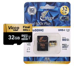 کارت حافظه‌ microSDHC ویکو من مدل 600x کلاس 10 استاندارد UHS-I U1 سرعت 90MBps ظرفیت 32 گیگابایت