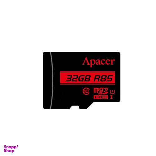 کارت حافظه Microsdhc اپیسر (Apacer) مدل Ap32G کلاس 10 استاندارد Uhs-I U1 سرعت 85Mbps ظرفیت 32 گیگا بایت