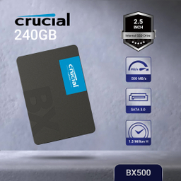 حافظه SSD اینترنال کروشیال (Crucial) مدل BX500 ظرفیت 240 گیگا بایت