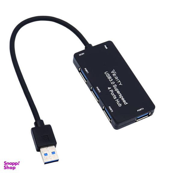 هاب چهار پورت USB 3٫0 وریتی (VERITY) مدل H407