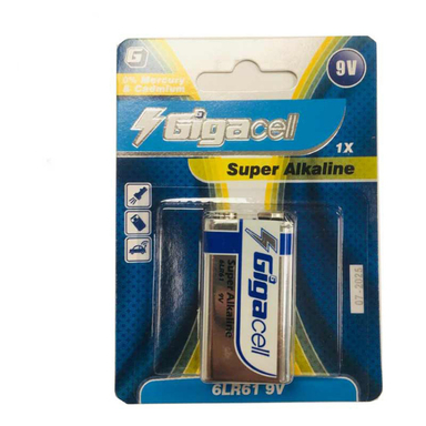 باتری کتابی گیگاسل (Gigacell) مدل Super Alkaline بسته 2 عددی
