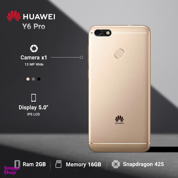 گوشی موبایل هوآوی (Huawei) مدل Y6 Pro ظرفیت 16GB رم 2GB