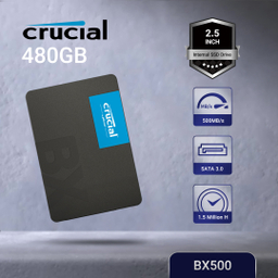 حافظه SSD اینترنال کروشیال (Crucial) مدل BX500 ظرفیت 480 گیگا بایت
