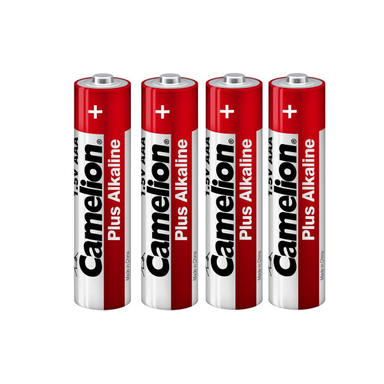 باتری نیم قلمی کملیون (Camelion) مدل Plus Alkaline بسته 4 عددی