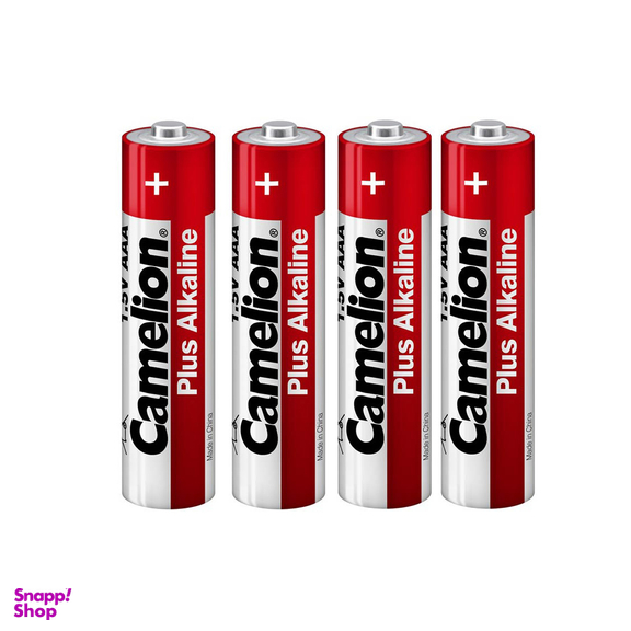 باتری نیم قلمی کملیون (Camelion) مدل Plus Alkaline بسته 4 عددی