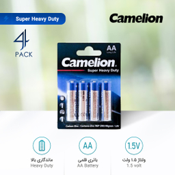 باتری قلمی کملیون مدل Super Heavy Duty بسته 4 عددی