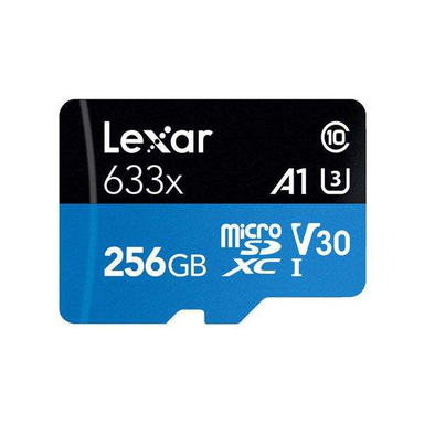 کارت حافظه microSDXC لکسار مدل 633Xکلاس 10 استاندارد UHS-I سرعت 95MBps ظرفیت 32 گیگابایت به همراه آداپتور SD