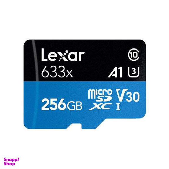 کارت حافظه microSDXC لکسار مدل 633Xکلاس 10 استاندارد UHS-I سرعت 95MBps ظرفیت 32 گیگابایت به همراه آداپتور SD