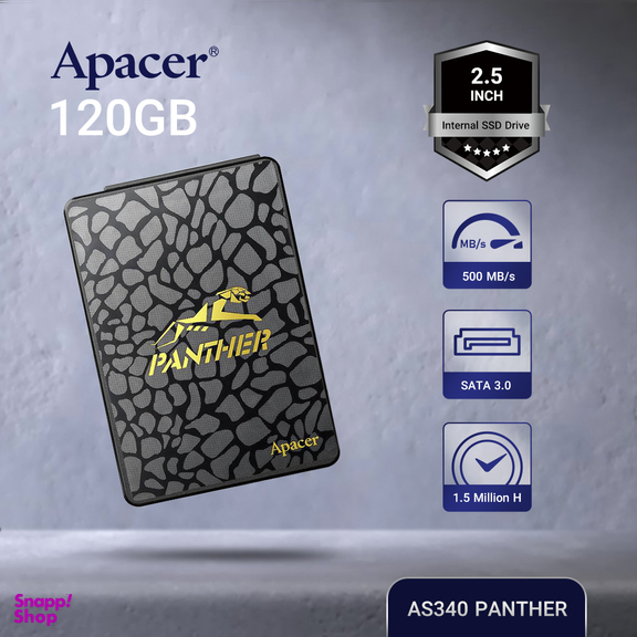 اس اس دی اینترنال اپیسر مدل AS340 Panther ظرفیت 120 گیگابایت
